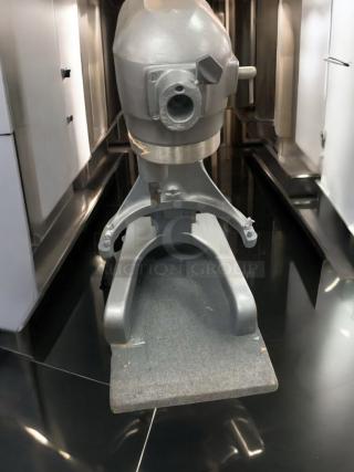 Hobart 30-Qt floor mixer in exceptional condition, fully tested and working, 115V/208–240V.