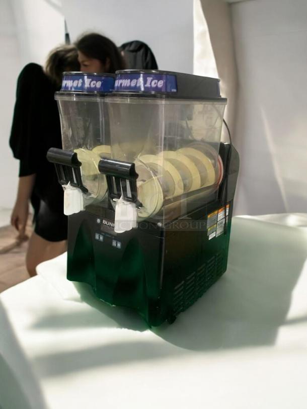 Taylor 340 Frozen Beverage Machine, superb condition, dual dispensers, 208/230V, fully tested and working.