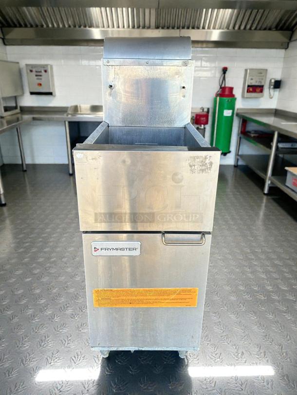 Frymaster ESG35T liquid propane fryer, 35 lb capacity, high efficiency, great condition, tested and working.