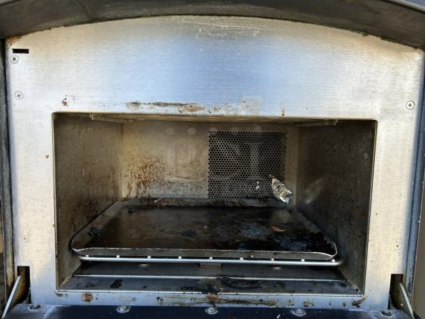 TurboChef Sota oven interior, showing use wear. Model I1 SOTA, 208-240v/1ph. Tested, working condition.