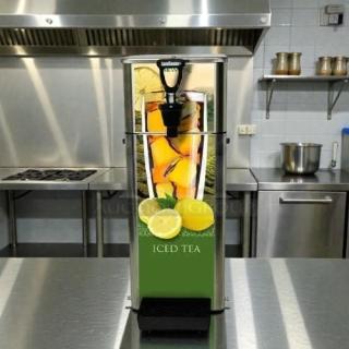 Newco FPM-1 Tea Front Load Post Mix Dispenser in great condition; vibrant iced tea graphics; tested and working.