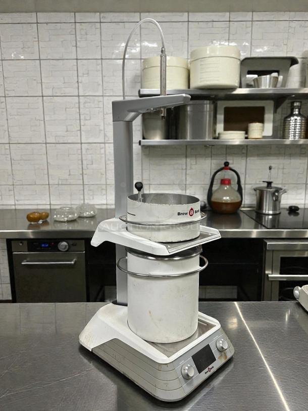 Brew Bomb ACE Brewer Coffee Maker, tested and in working condition. Features stainless steel elements and user-friendly controls.