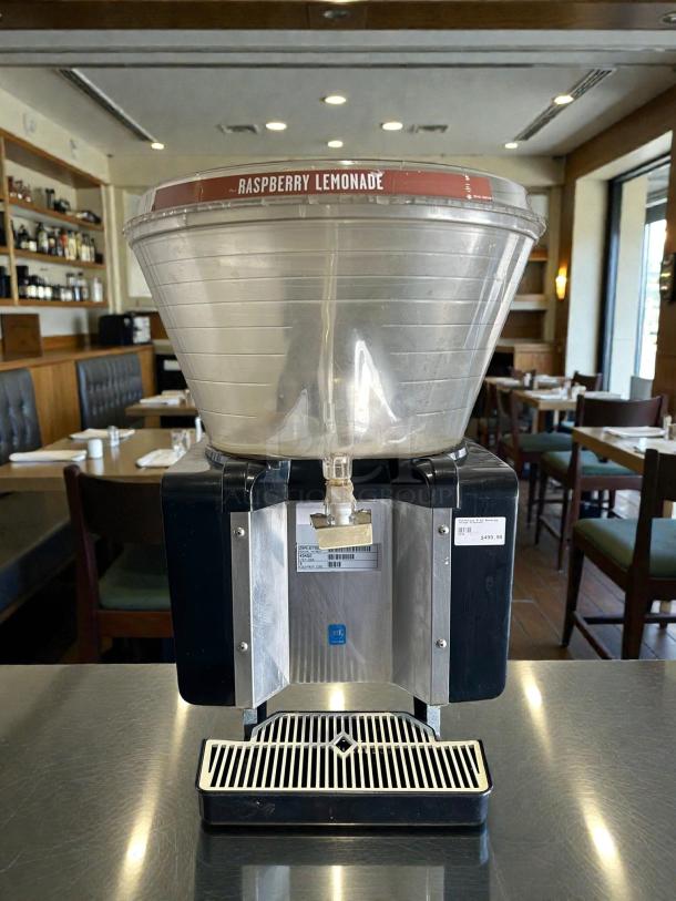 Cornelius Jet Spray EJ1 single bowl beverage dispenser, excellent condition, tested working, visible pricing label.