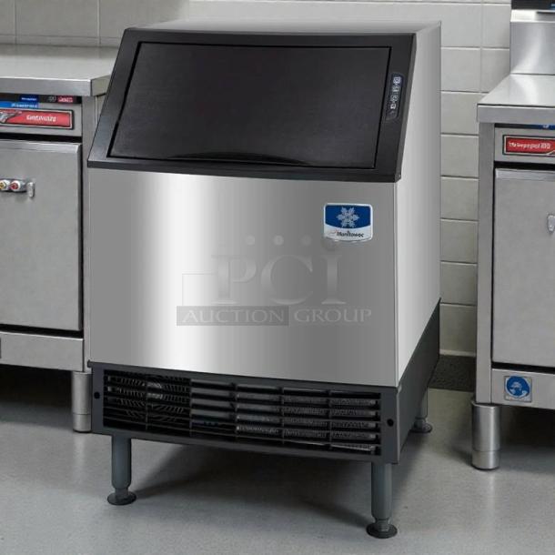 Manitowoc Ice UDF0140A undercounter ice machine, 26"W, full cube, 135 lbs/day, air-cooled, tested and working.