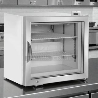 Excellent Condition - Maxx Cold MXM1-2FHC Countertop Glass Door Merchandiser Freezer - Tested and Working! - Item #1224745
