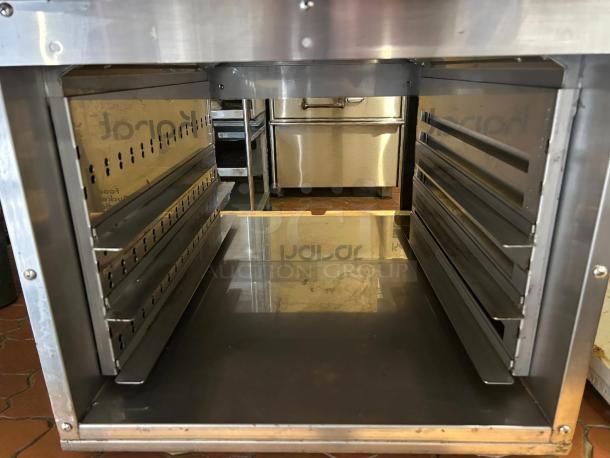 Carter Hoffman Model 27080-2293 electric pass-through warmer, stainless steel, tested and working, 208v, 1ph.