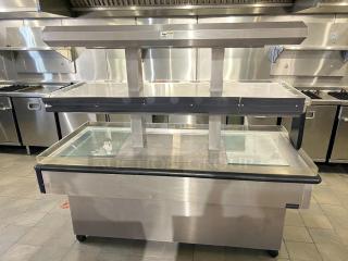 Boyston Electric Heated Display Grab & Go, excellent condition, 220v, 1ph, stainless steel, tested and working.