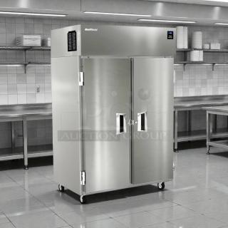 Amazing Find - Delfield 6100XL™ Two Section Reach In Freezer, (2) Left/Right Solid Doors, 115v - Tested and Working! - Item #1224812