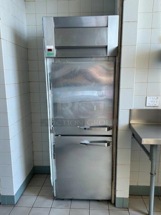 Amazing Find - McCall 1-102001 28in Single Split Door Reach In Refrigerator - Tested and Working! - Item #1224708