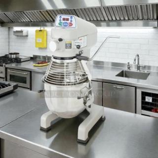 Amazing Find - Globe SP20 20 Qt. Planetary Stand Mixer with Guard 120V, 1/2 hp - Tested and Working! - Item #1224727