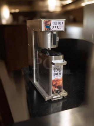 Commercial Cold Brew Dispenser in great condition, fully tested and working, with visible "COLD BREW" label.