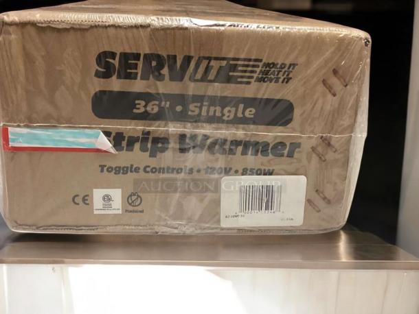 Pristine ServIt 36" Single Strip Warmer, Model CK-2106/2IR-417, 120V, fully tested, branded box, new condition.
