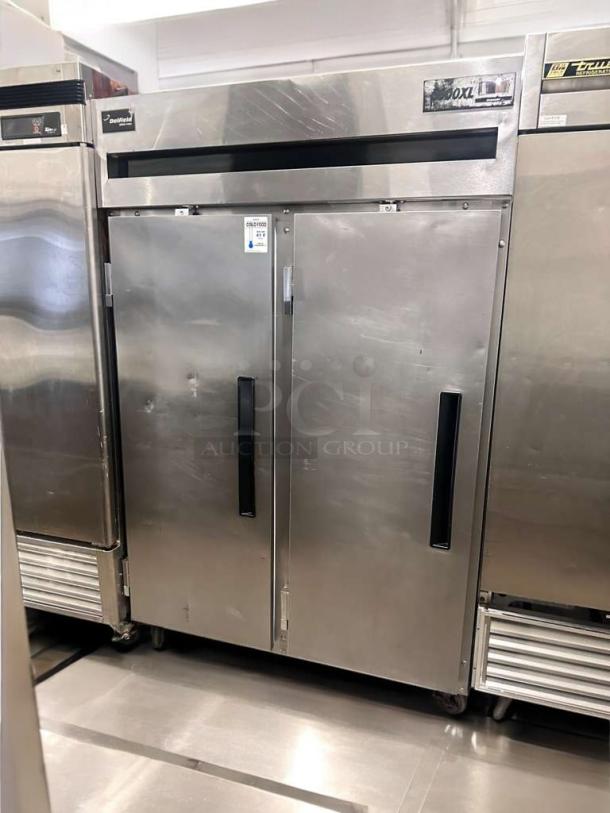 Prime condition Delfield 6000XL commercial reach-in freezer, two-door stainless steel, fully tested and working.