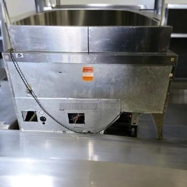 Delfield D4500N-24M refrigerated mega top prep table, 115V, stainless steel, excellent condition, fully tested and working.