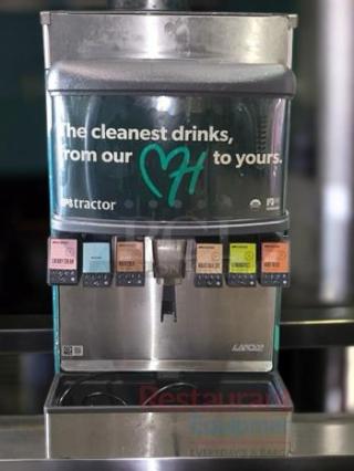 Lancer U-Series 6-flavor soda fountain dispenser in superb condition, model U-233/U-233X, fully tested and working.