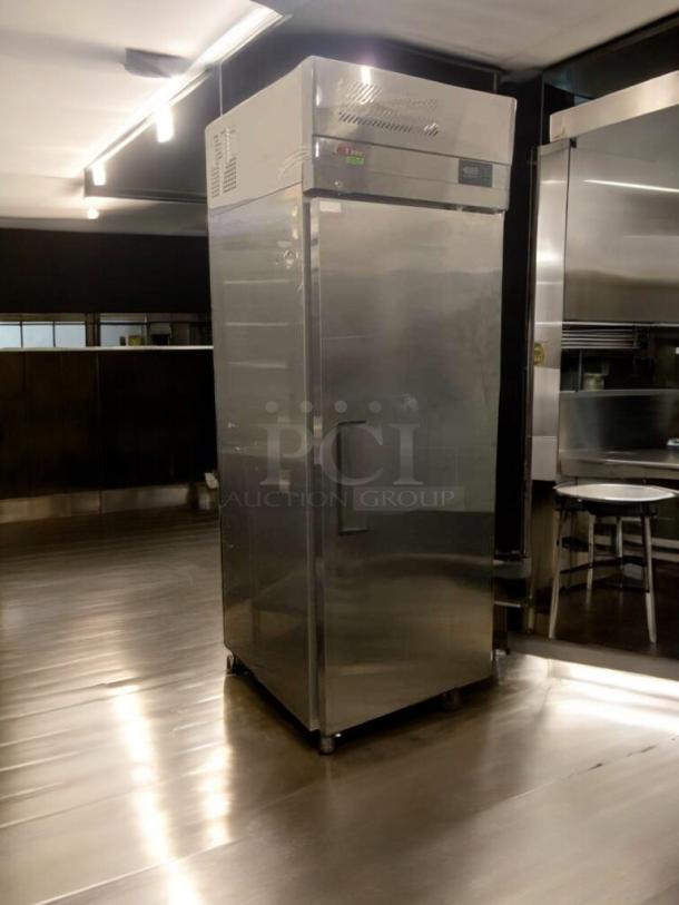 Turbo Air EF24-1-N-V single door commercial refrigerator, 115V, stainless steel, fully tested, prime condition.