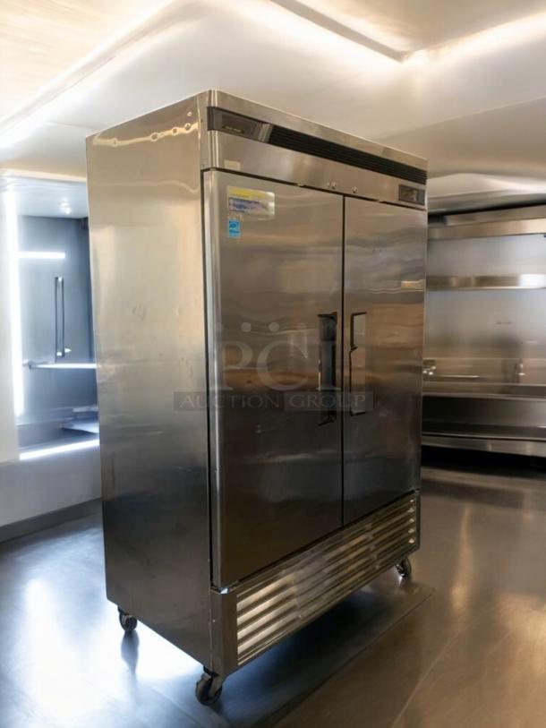 Turbo Air TSF-49SD commercial reach-in freezer, 2-door, prime condition, stainless steel, 115V, fully tested and working.