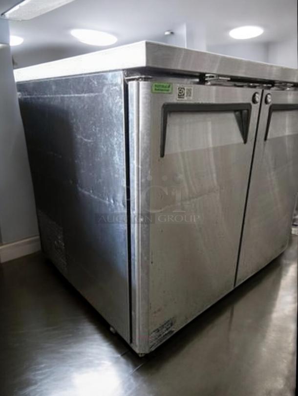 Turbo Air MUF-36-N undercounter freezer, prime condition, stainless steel, tested and working, 115V.
