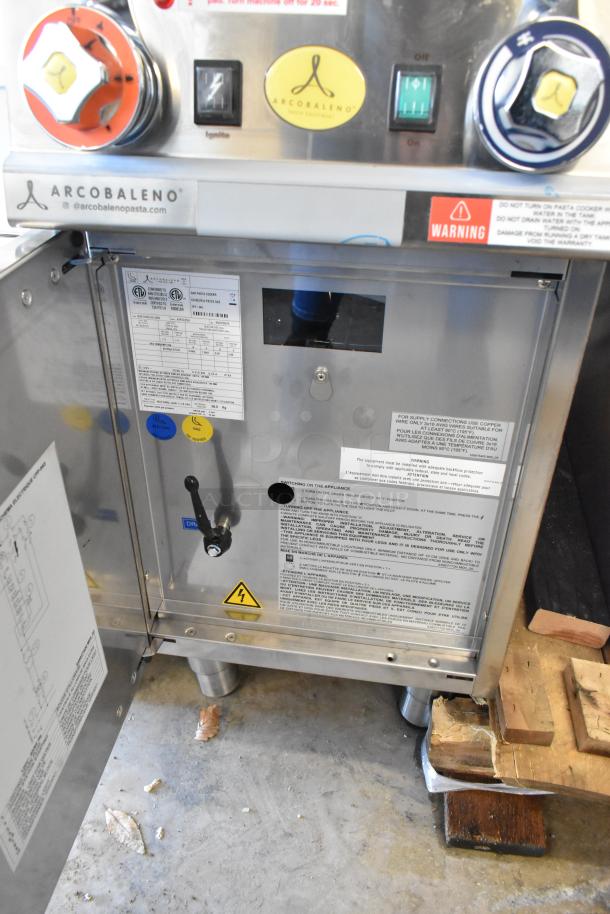 BRAND NEW 2025 Arcobaleno APCG35H 11 Gallon Stainless Steel Pasta Cooker, 80,000 BTU, natural gas, scratch and dent condition.