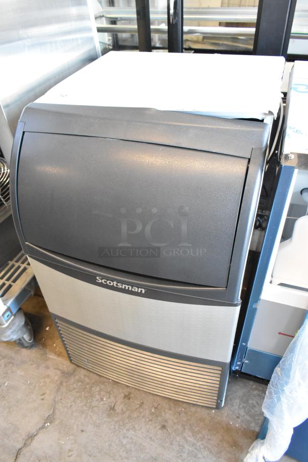 BRAND NEW 2025 Scotsman UN1520AX-1A stainless steel undercounter nugget ice machine, 57 lb. bin, 115V. Scratch and dent.