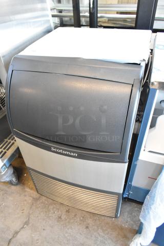BRAND NEW SCRATCH AND DENT! 2025 Scotsman UN1520AX-1A Stainless Steel Commercial Undercounter Nugget Ice Machine with 57 lb. Bin. 115 Volts, 1 Phase. - Item #1226499
