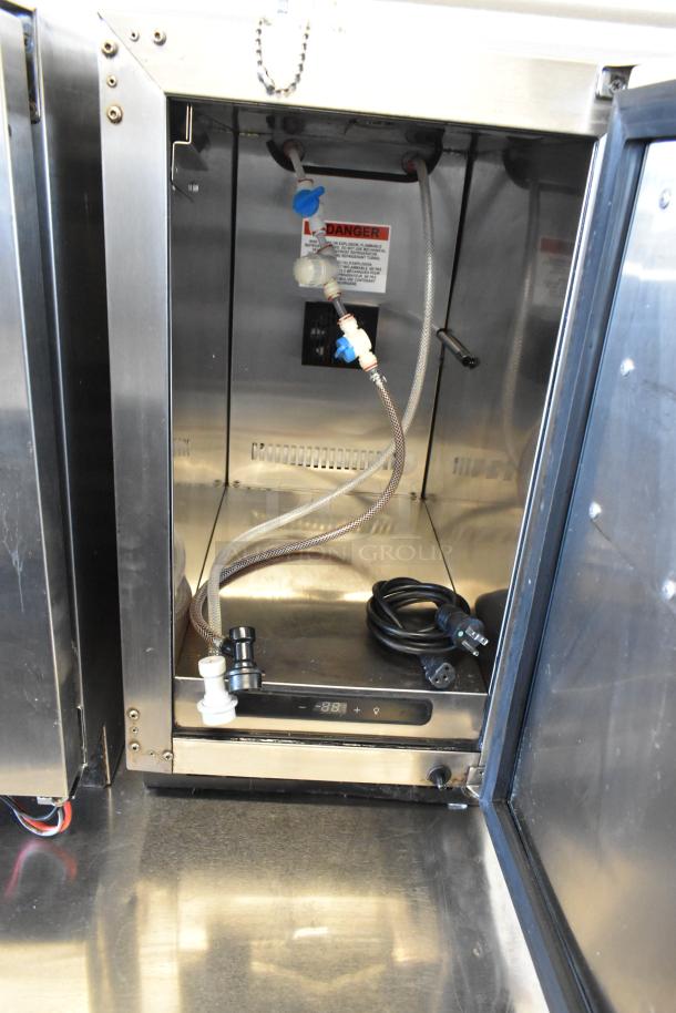 2021 Automatic Bar Controls JT-NITCOM-R stainless steel cold brew nitro dispenser, 115V, 1 phase, in good condition.