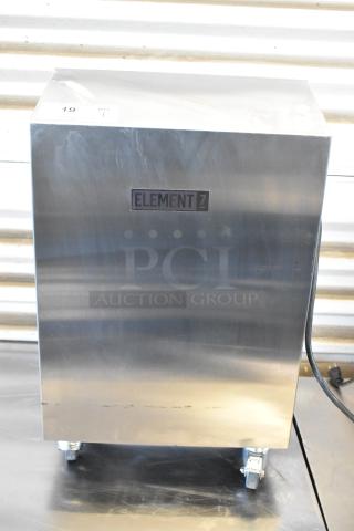 2025 Jun-Air 86R-3MN1-DSBHH stainless steel nitrogen generator, Element 7, on casters, for commercial use, 120V, 1 Phase.