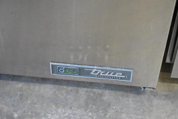 2023 True TUC-27-HC stainless steel undercounter cooler, single door, on casters, 115 Volts, 1 Phase, natural refrigerant.