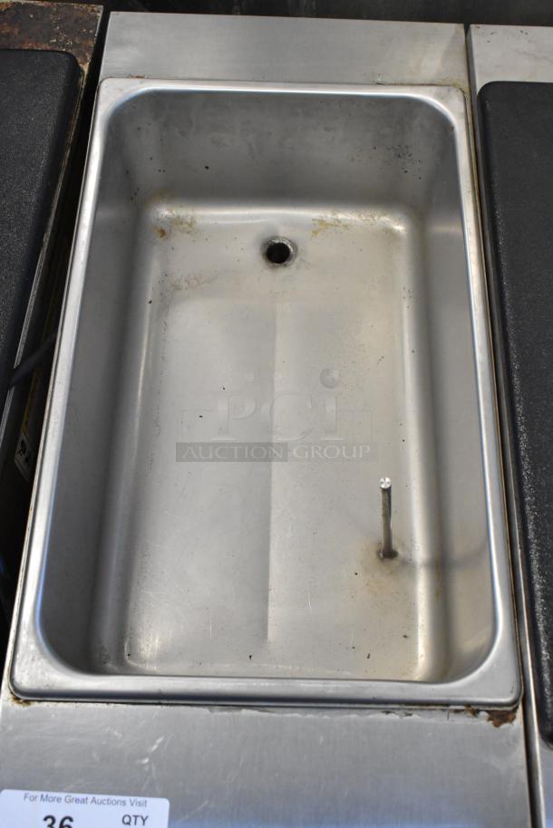 2018 Crathco 3311 stainless steel frozen beverage machine, single flavor, commercial countertop, used condition, 115V.