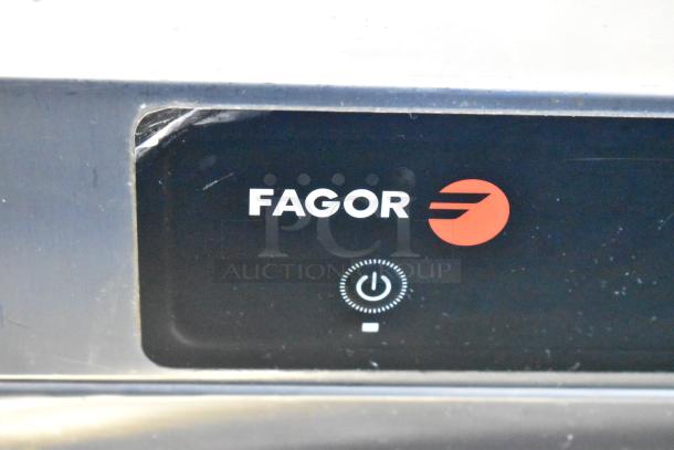 2019 Fagor COP-504W stainless steel commercial undercounter dishwasher, 208-240V, 1 phase, with visible brand logo.