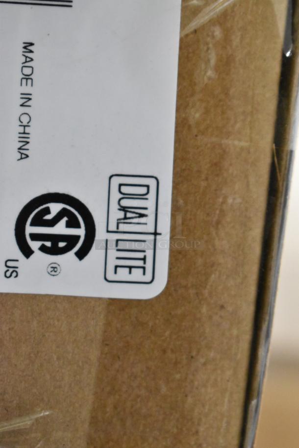 Dual Lite box label reading "Made in China", indicating brand and origin.