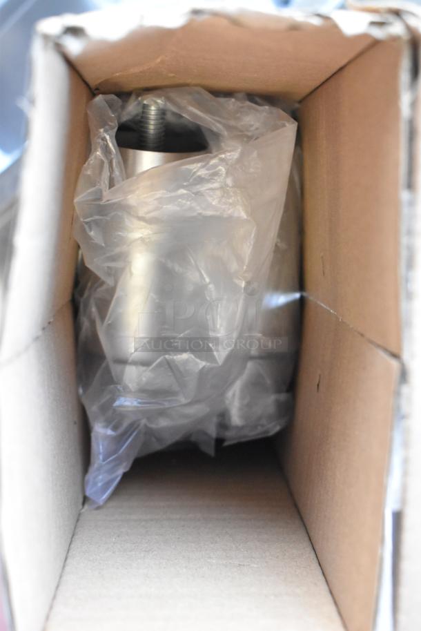 BRAND NEW Cooking Performance Group 351CRCPG48NL stainless steel charbroiler, 160,000 BTU, in original packaging.