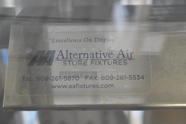 Alternative Air Metal Display Case Merchandiser, Cooking Performance Group. Features company label. Excellent condition.