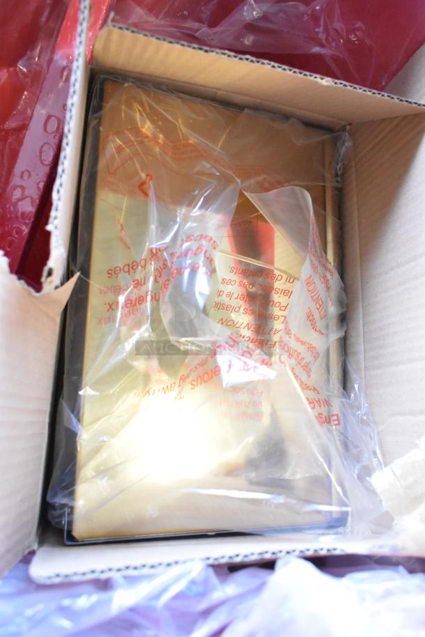 Carnival King 382PM1360 popcorn machine, new in box, with protective plastic. Metal construction, 120V, 1 Phase.