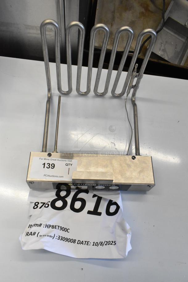 BRAND NEW HP8ET900C Perfect Fry 83151 replacement element, 240V, with some apparent scratches and dents. Item tag visible.