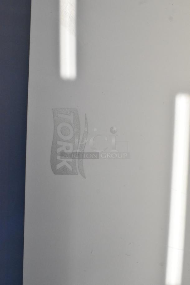 Tork PeakServe 552540 white paper towel dispenser, logo visible, brand new condition.