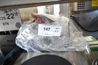 5 BRAND NEW SCRATCH AND DENT! Items Including Bunn 20751.0003 Hopper, Whole Bean (Mach) HP207510003, Bunn 22449.0000 Faucet Kit HP224490000, Blodgett 8342 Door Guide Lh HP8342, Noble Warewashing 4952562461 10 uF Capacitor for Select Dishwashers - 208/240V 4952562461, BKI G0026 Lid Gasket. 5 Times Your Bid! - Item #1226669