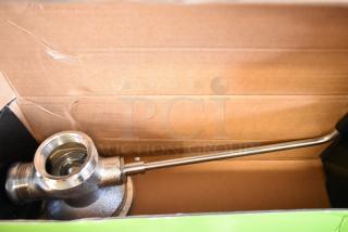 BRAND NEW 600DTBVS Regency Spec Line Twist Handle Waste Valve, 3 1/2" Sink Opening; Scratch and Dent Condition.