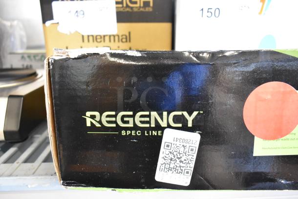 BRAND NEW SCRATCH AND DENT! 600DTBVS Regency Spec Line Twist Handle Waste Valve with Strainer, 3 1/2" Sink Opening. Box shows slight wear.