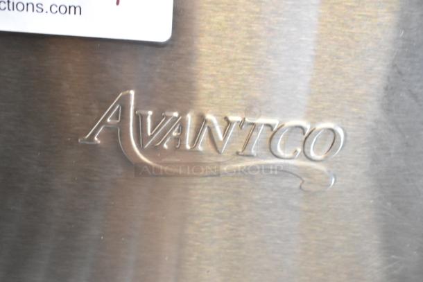 BRAND NEW SCRATCH AND DENT Avantco 177PC102 stainless steel pasta cooker, 2-gallon, 120V, logo visible.
