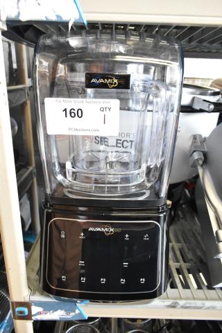 AvaMix 928HBX1000 blender, 48 oz, 3.5 hp, touchpad, sound enclosure, brand new with scratch and dent, 120V, 1 phase.