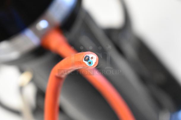 KitchenAid KSM8990OB metal black 8 Qt. mixer with cut power cord; cannot test. 120V, 1 phase, bowl lift design.