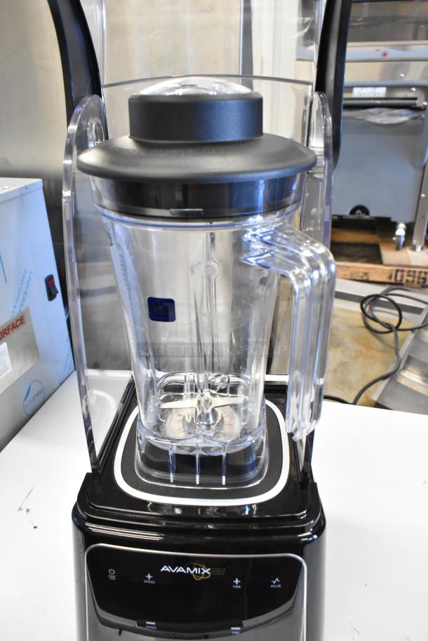 BRAND NEW AvaMix 928HBX2000 Blender, 64 oz., 3 1/2 hp, programmable, touchpad, sound enclosure, 120V, minor scratches.