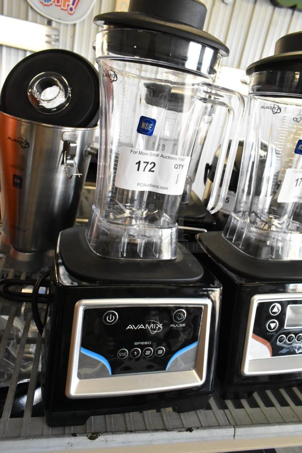 BRAND NEW AvaMix 928BX2100K commercial blender, 3 1/2 hp, keypad control, 64 oz. Tritan™ container, 120V, with label "172".