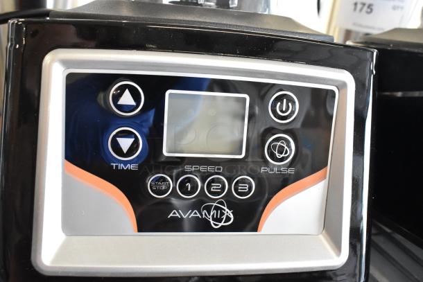BRAND NEW SCRATCH AND DENT! 2024 AvaMix 928BX1100E 3 1/2 hp commercial blender control panel with touchpad, timer, speed settings.