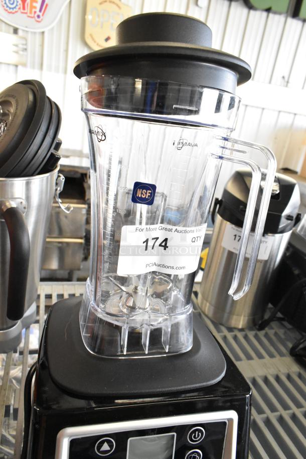 Brand new AvaMix 928BX2100E commercial blender, 3 1/2 hp, with touchpad control, timer, adjustable speed, 64 oz. Tritan™ container.