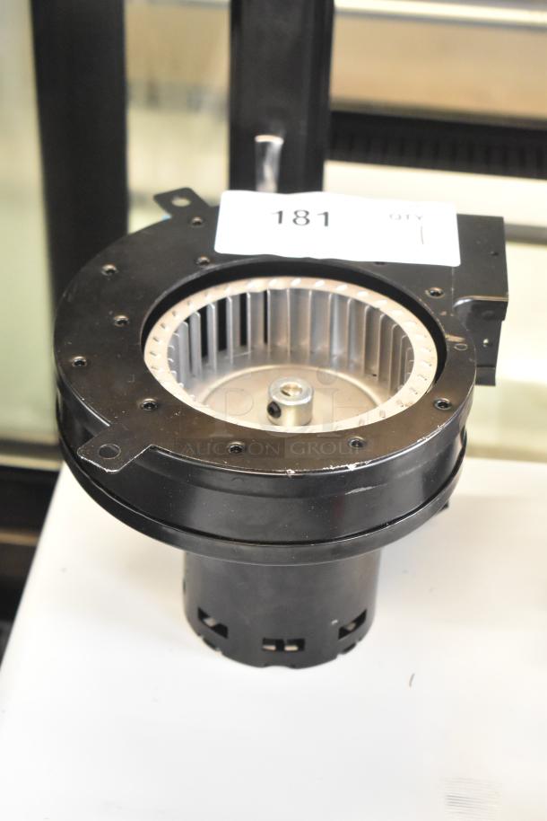 BRAND NEW AMI-R23038-3BD00EJ-185 motor, scratch and dent, 115V, 1 phase. Visible label: "181 QTY".