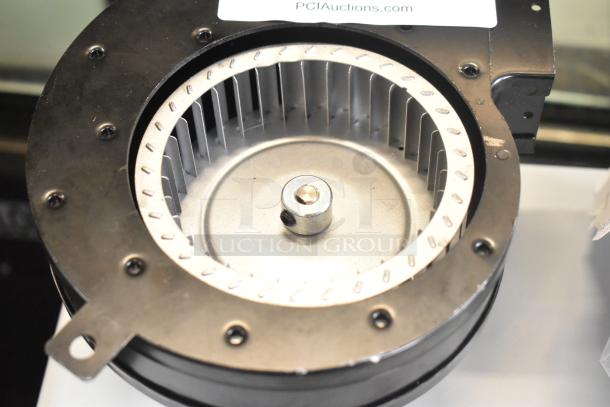 BRAND NEW AMI-R23038-3BD00EJ-185 Motor, 115V, 1 Phase, scratch and dent condition, visible assembly details.