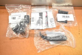 6 BRAND NEW SCRATCH AND DENT! Items Including Galaxy 177PGSM7 Tap Handle for 1, 2, and 3 Bowl Slushy Machines 177PGSM7, Galaxy 177PGSM13 Leg for 1, 2, and 3 Bowl Slushy Machines 177PGSM13, Narvon 378PAF4373 Display Support for Auto-Fill Units 378PAF4373, Taylor 8750 TempRite Single Use Dishwasher 180 Degrees F Test Label - 24/Pack 9138750, Taylor 8751 TempRite Single Use Dishwasher 160 Degrees F Test Label - 24/Pack 9138751, Taylor 8766J TempRite Single Use Dishwasher 160 Degree F Test Strip - 25/Pack 9138766. 6 Times Your Bid! - Item #1226704