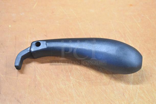 Galaxy 177PGSM7 black tap handle for slushy machines. Brand new, ergonomic design, slight scratch visible.